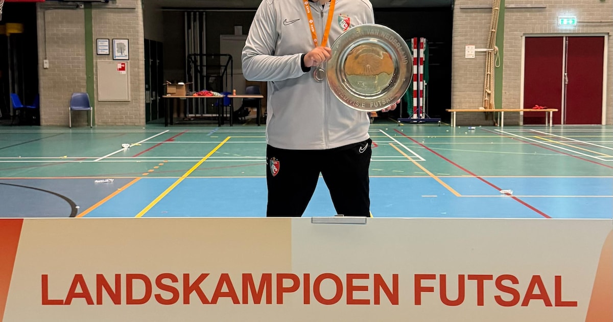 Tigers Roermond derde keer op rij landskampioen zaalvoetbal
