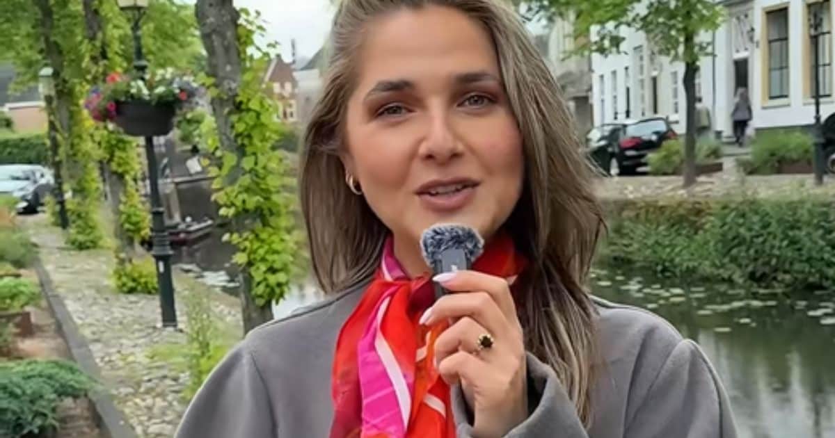 Influencer Marlou Winkler op bezoek in onze stad: ‘Is er reuring in Amersfoort?’