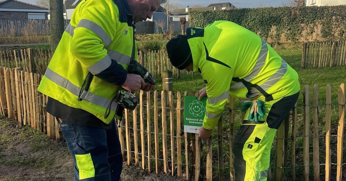 Bewoners van Oegstgeest nemen zelf groenonderhoud over op drie locaties in Poelgeest