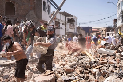 Zware aardbeving treft Colombia: dodental loopt op tot boven de honderd, tientallen gebouwen ingestort
