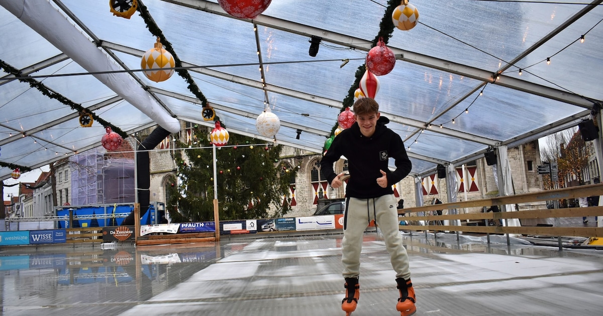 Laat de winter maar komen: vanaf deze datum kun je weer schaatsen op de Markt