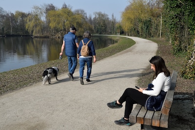 Al vóór de opening is recreatiegebied Over de Laak een trekpleister in Vathorst: ‘Echt een mooie ste