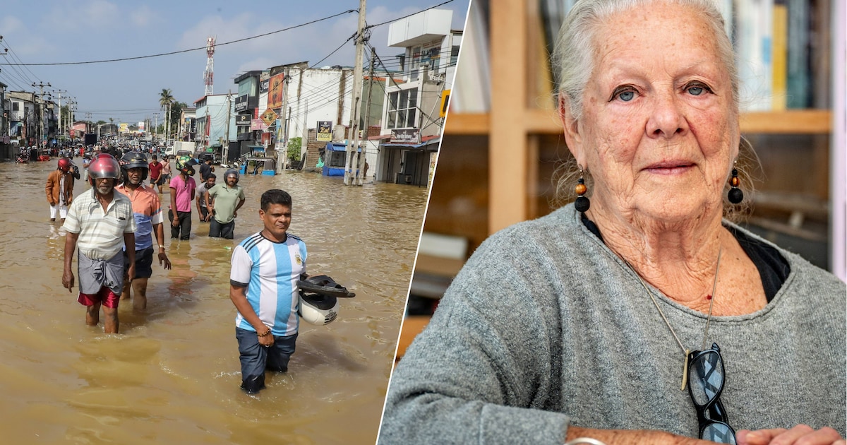 Janny (83) zit midden in overstromingen Sri Lanka: ‘De ramp is groot ...