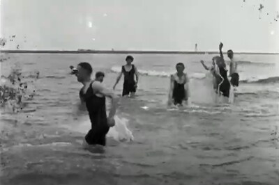 Video! Zo zag een stranddag Hoek van Holland eruit in 1923