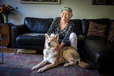 Dit bijzondere hondenras heeft wolvenbloed door de aderen stromen: ‘De buren vonden het in het begin wel een beetje eng’