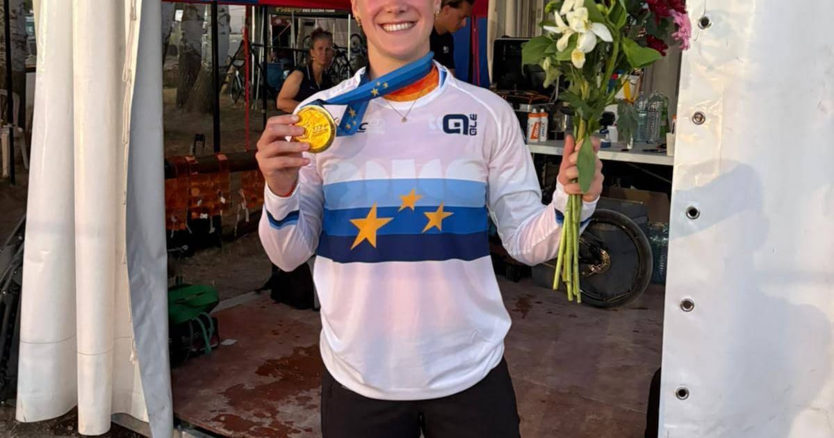 De goudkraan blijft maar stromen bij Renske van Santvoort (22): Nulandse pakt ook Europese titel