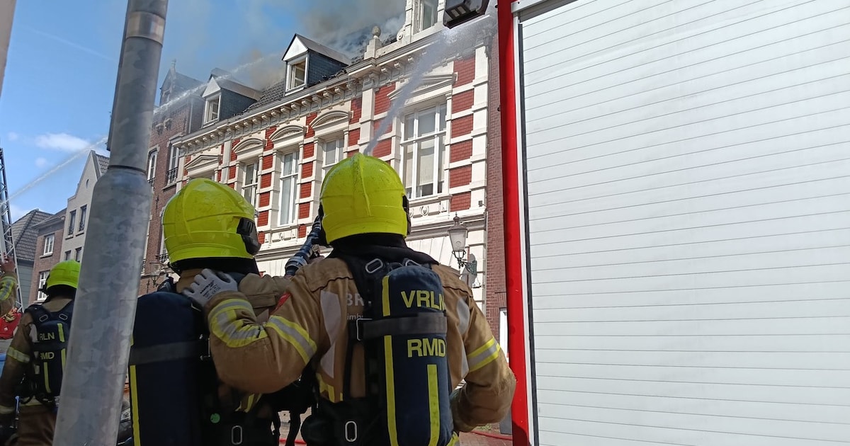 Brand in centrum van Roermond onder controle