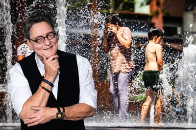 Waterpret op z’n Dordts: hoe een malle fontein toch gelukkig maakt