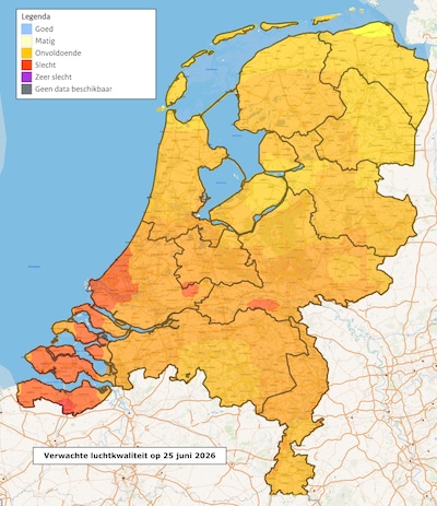 Smogwaarschuwing voor Land van Maas en Waal door hoge ozonwaarden: RIVM roept kwetsbare mensen op bi