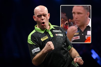 ‘Gerwyn Price doet het ook altijd, die viezerik’: Michael van Gerwen deelt ergernis over ‘walgelijke’ rituelen van tegenstanders