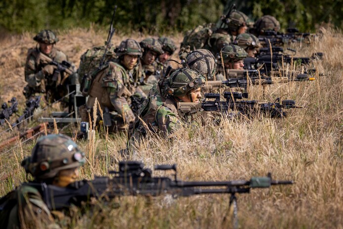 De 43 Gemechaniseerde Brigade staat al sinds 2016 onder Duits bevel, vanaf vandaag is dat voor alle drie de Nederlandse brigades het geval.