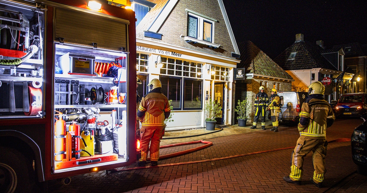 Kortsluiting zorgt voor rookontwikkeling in restaurant in Woudsend