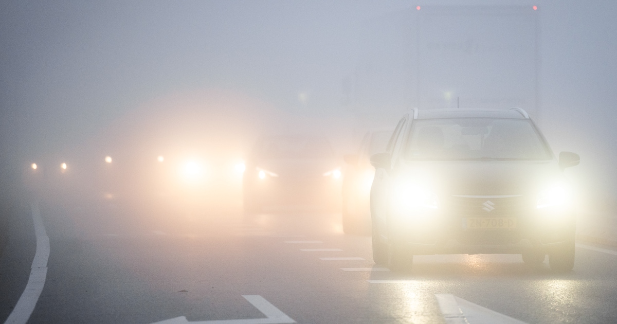 Code geel niet meer van kracht na optrekken van de mist