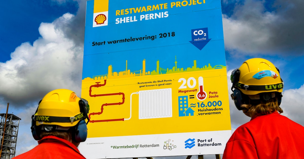 Shell begint aanleg restwarmteproject voor stadswijken | Regio | AD.nl