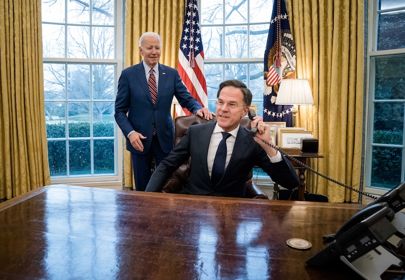 biden heeft hem in tegenstelling tot rutte