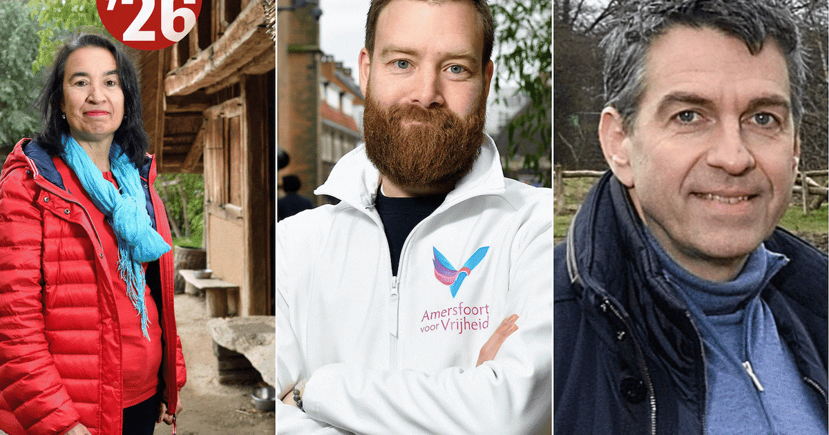 Dit zijn de lijsttrekkers van de 18 partijen die meedoen aan de lokale verkiezingen in Amersfoort