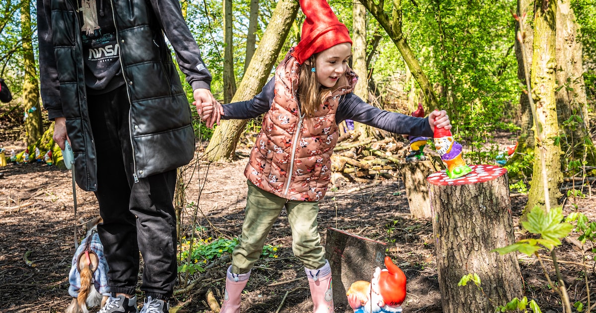 Feest voor kinderen in kabouterbos Alphen aan den Rijn