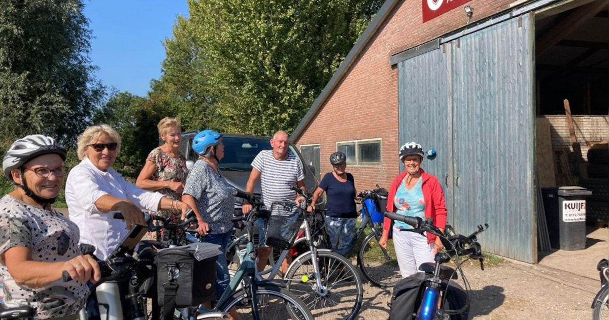 Fietstocht voor ouderen in Ter Aar tijdens Nationale Doortrapdagen
