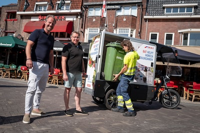 Tosti-korsten en restjes friet: de ‘swill-mobiel’ komt deze zomer naar de horeca toe