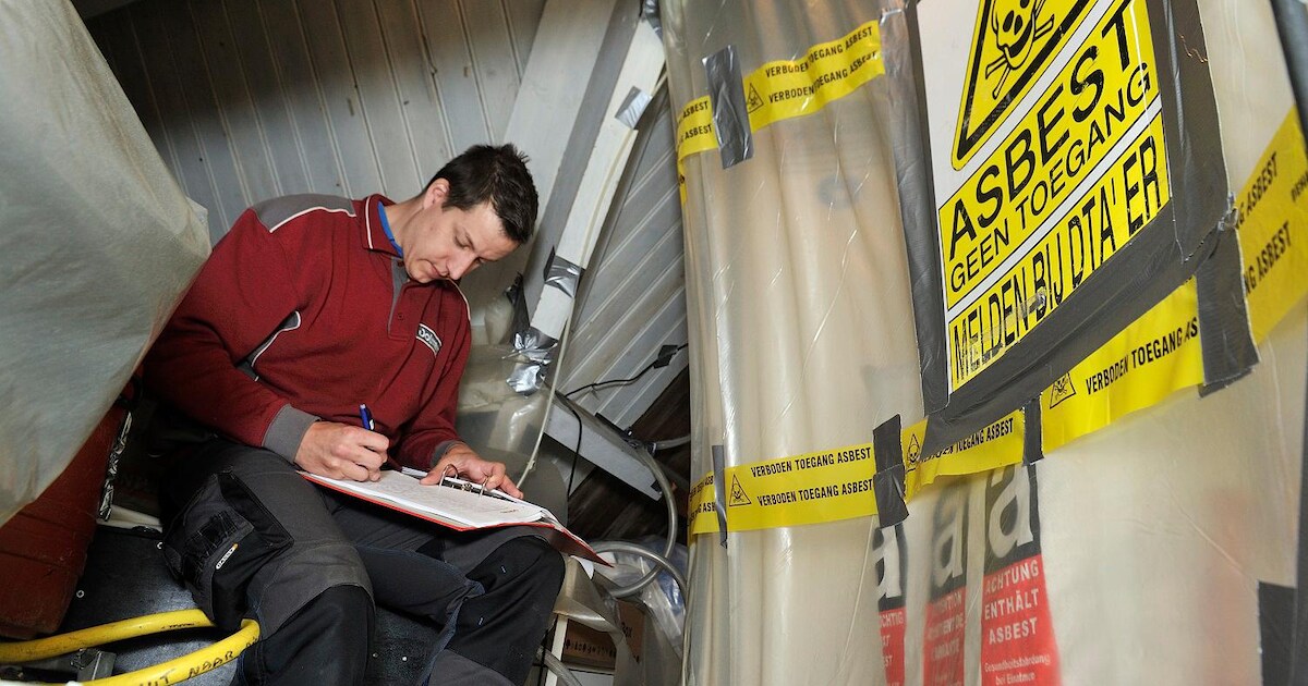 Grote asbestsanering van start in Kruiskamp
