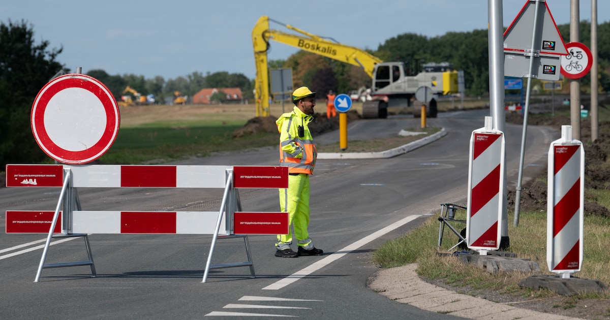 N444 bij Voorhout gaat dicht voor nachtelijk asfaltwerk