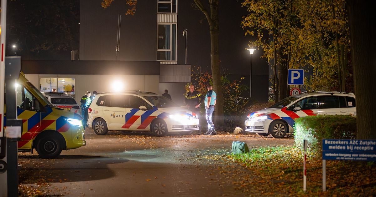 Steekpartij bij azc in Zutphen: bewoner raakt gewond, verdachte wordt snel aangehouden