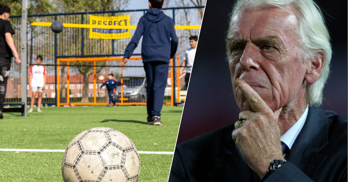 Blijvend eerbetoon voor Leo Beenhakker in Oud-Charlois: Cruyff Court draagt zijn naam
