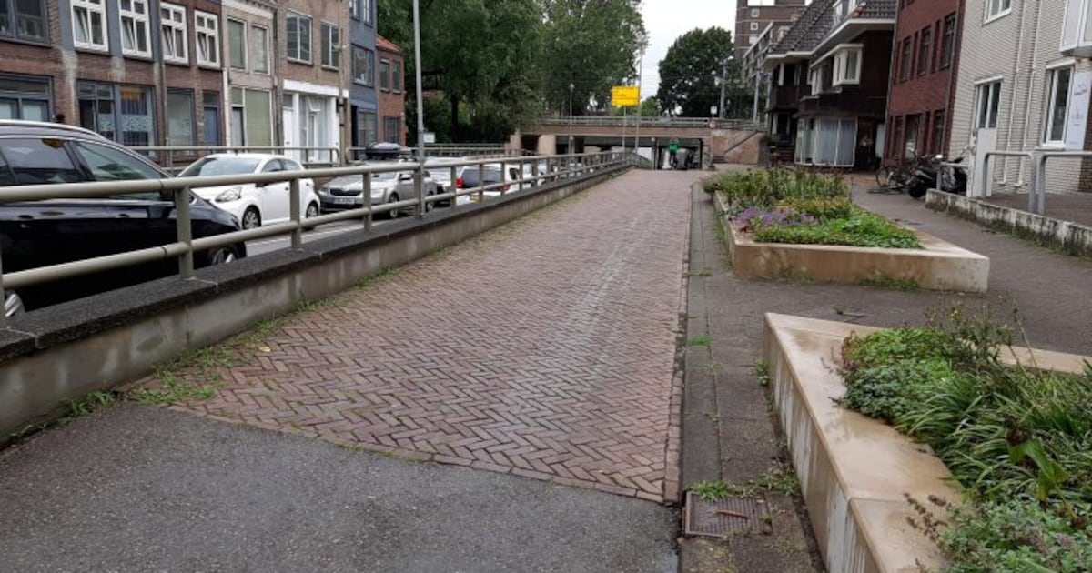 Fiets- en voetpad Spoortunnel Gouda tijdelijk dicht