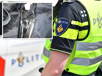 Agenten stoppen auto met lage achterkant, maar vreemde geur trekt pas echt hun aandacht