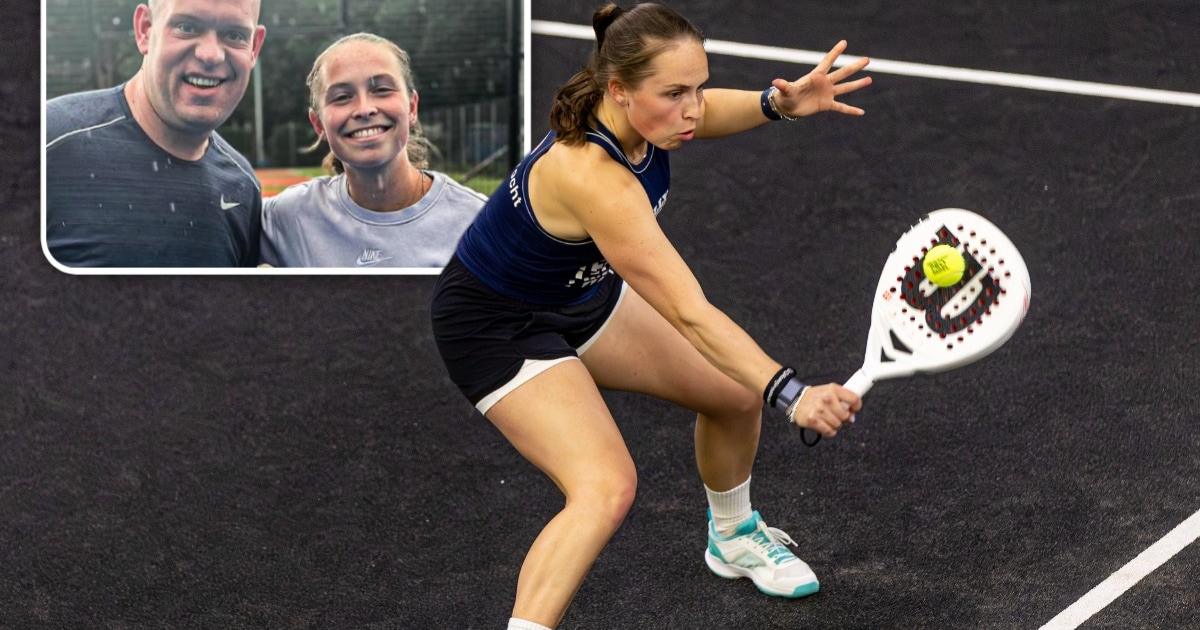 Michael van Gerwen is haar padelmaatje, maar de grootste droom van Tess (22) ligt in Brisbane