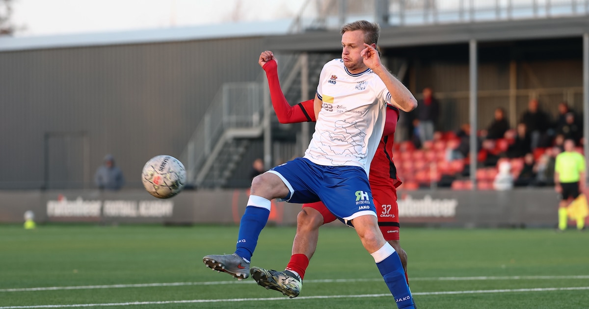 Teleurstelling is voelbaar in Hoek, na gelijkspel tegen Barendrecht: ‘We hebben niet verloren en we 