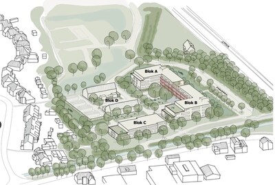 In één klap bijna honderd appartementen erbij in Ravenstein