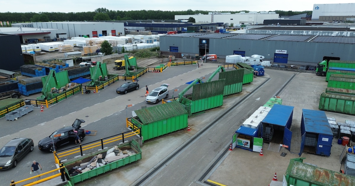 Milieupark Maasbracht past openingstijden aan door hitte