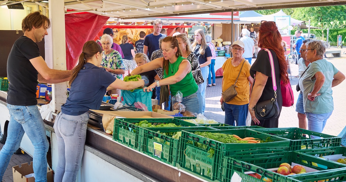 Weekmarkt Wormerland sluit eerder wegens hitte