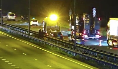 Forse vertraging op A1 door ongeluk bij Barneveld • Lange files op A28 en A2 tussen Utrecht en Den B