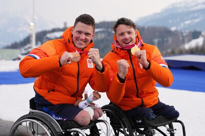 Medaillespiegel Paralympische Winterspelen | Nederland eindigt met 7 plakken in top 10 van medailleklassement