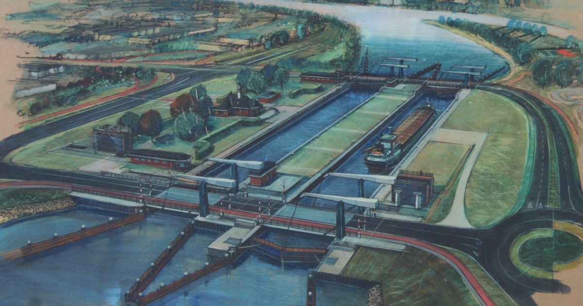 Groot onderhoud aan Julianasluizen in Gouda