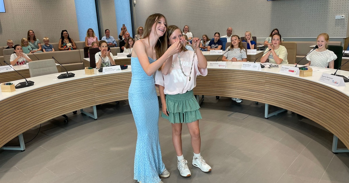 Evie van der Vlis gekozen als kinderburgemeester Zuidplas