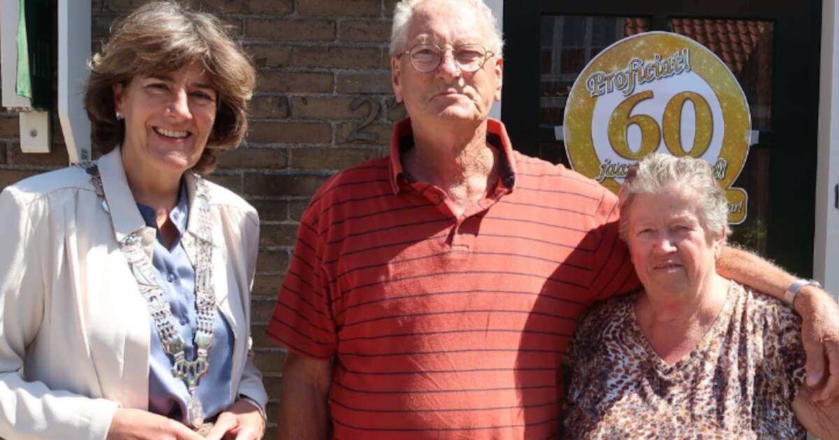Echtpaar in Marken viert zestigjarig huwelijk