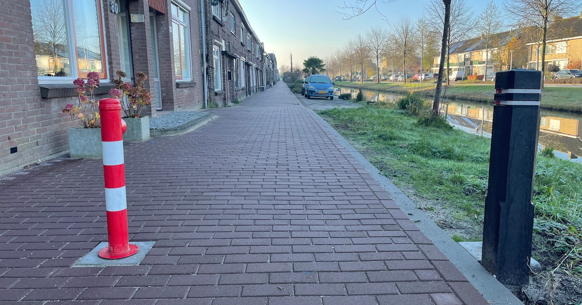 Andere aanblik Emmakade in Bodegraven door parkeerverbod