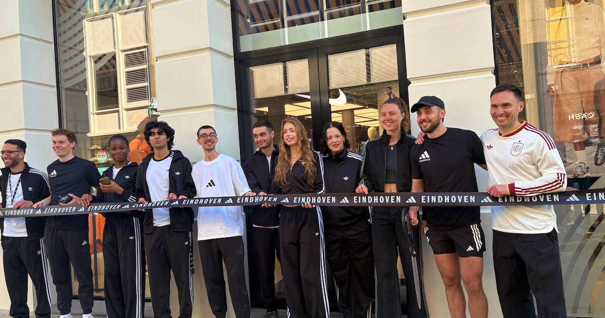 Rennen! Adidas Store in Eindhoven is net geopend (en zo zag dat eruit ...