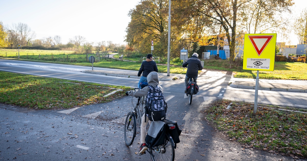 Provincie door de bocht: er komt een rotonde bij de oversteek van het Laga-fietspad in Losser