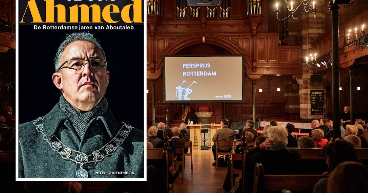AD-avond rond boek over 15 jaar Aboutaleb in Rotterdam: ‘Je suis Ahmed ...