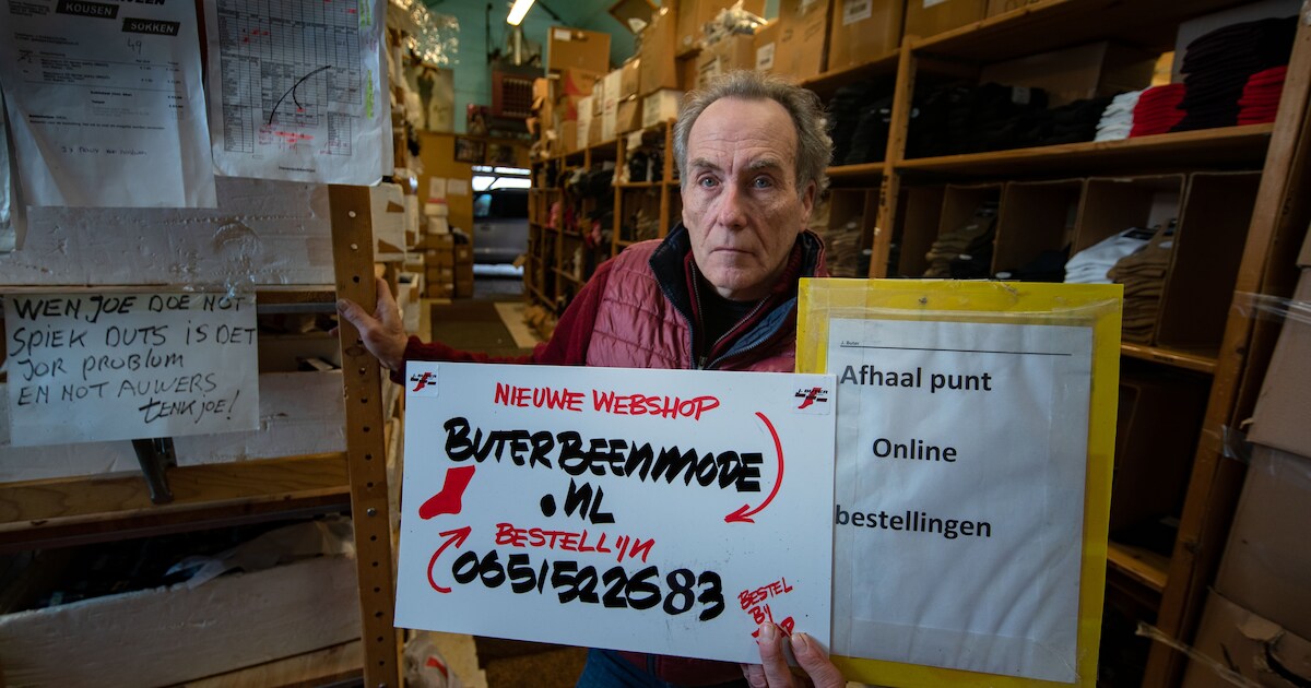 Sokkenkoning Jaap (65) in brandbrief: waarom wél verkoop in de supermarkt, maar niet in de openlucht