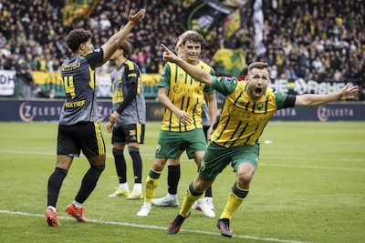 Invaller redt ADO Den Haag met klutsgoal tegen Cambuur: kelderkraker eindigt onbeslist