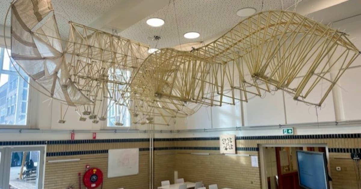 Wereldbekend strandbeest van Theo Jansen krijgt een plekje in een ...