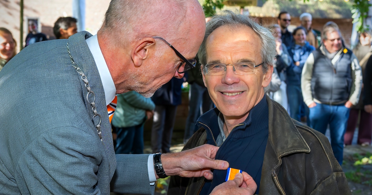 Koninklijke onderscheiding voor Jan Hassink uit Doorwerth