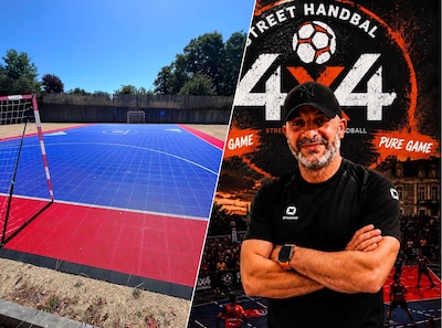 Haagse trainer Hedi Boumnijel wil 4x4 Street Handball naar Nederland halen