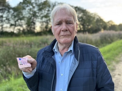 Berend Seiger (83) uit Agelo is alles kwijt: naast zijn rijbewijs ook 1000 euro lichter