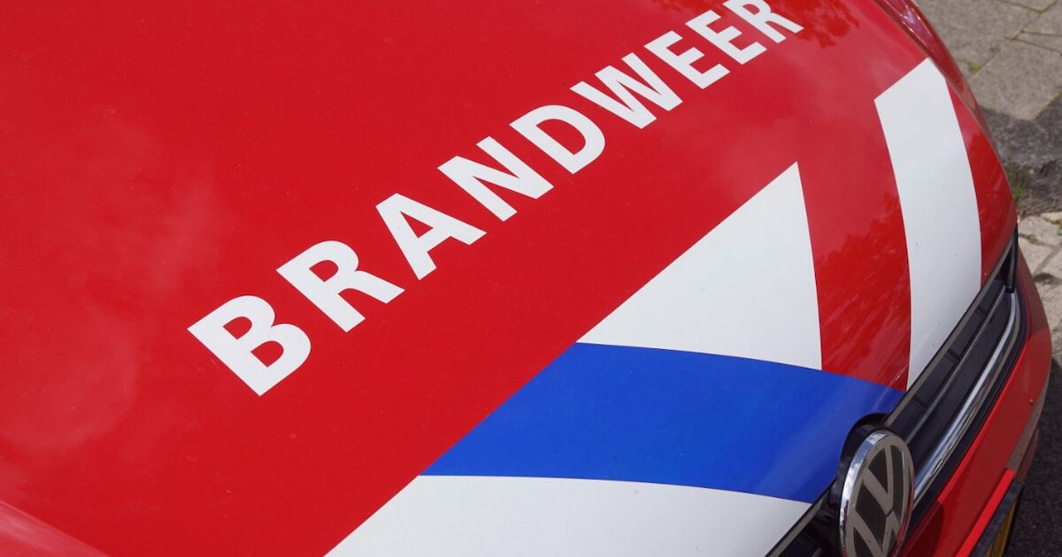 Brand op Lange Ekers in Oudehaske